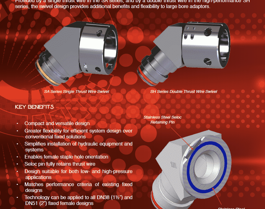 Large Bore Swivel Adaptors Datasheet cover