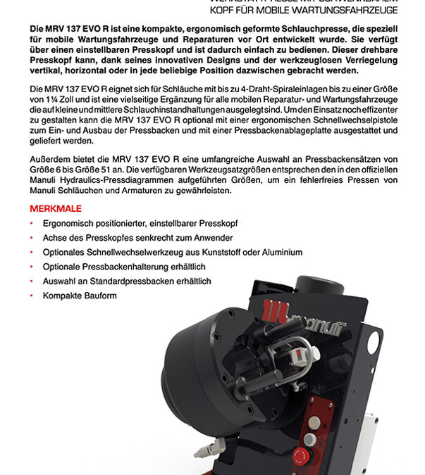 Product-Catalogues-MRV137EVO-Deutsch_Cover